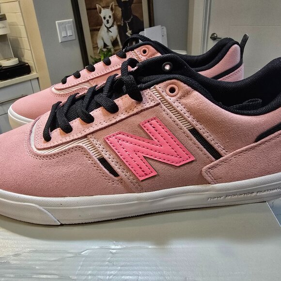 New Balance # Numeric "306" Sneakers Pink/Black Jamie Foy Skating Shoes SZ 10.5 - Picture 2 of 15